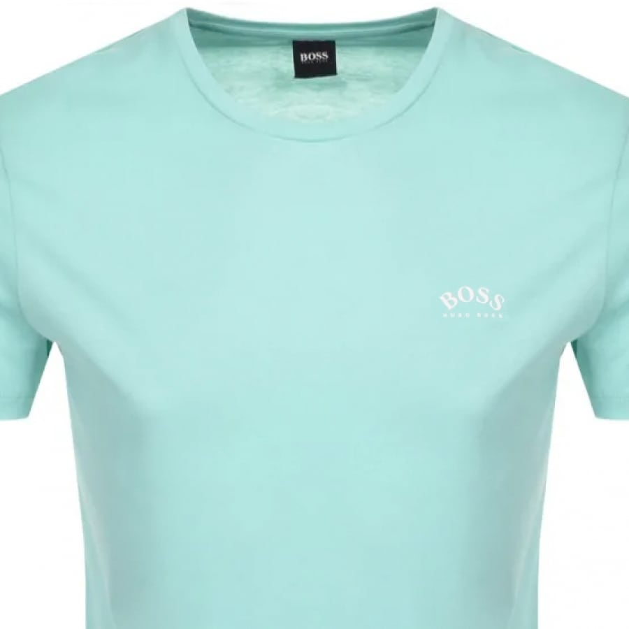 Alternative Image for ProductBOSS Tee Curved T Shirt Green2